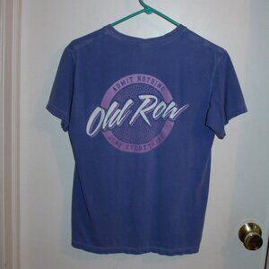 Old Row "Admit Nothing Deny Everything" short sleeve t-shirt Blue/Pink